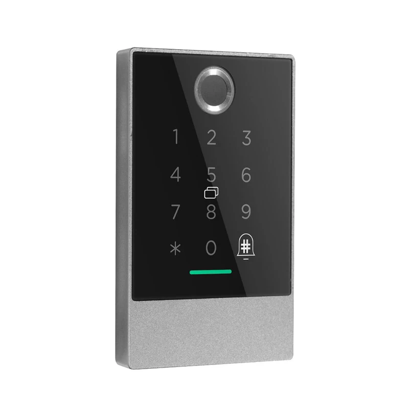 K2 K2F IP67 Waterproof Bluetooth TTLock APP Biometric Fingerprint Door Access Control RFID Card Access Controller System