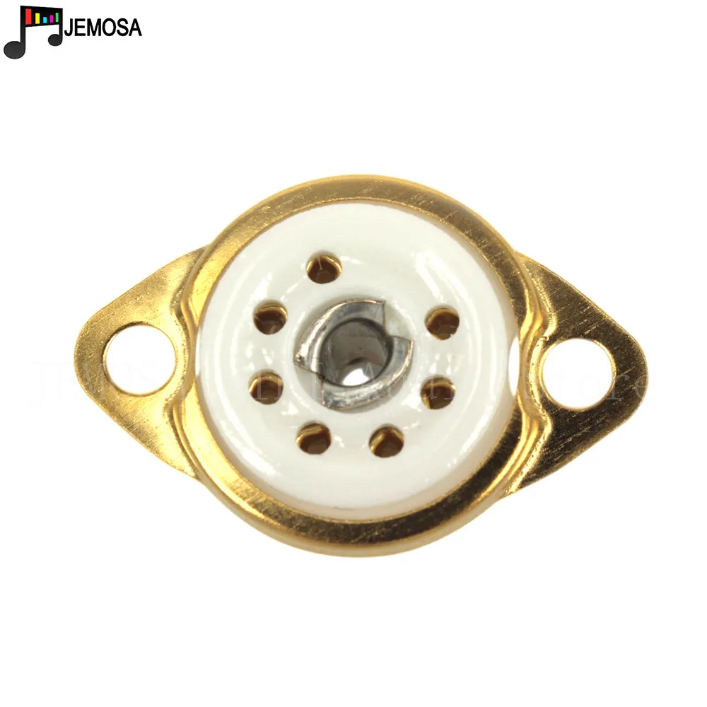 10PCS B7G 7Pin Tube Socket For EC92 6H2 EZZ91 6X4 EZ90 6Z4 EF95 6AU6 6J4 6AQ5 EF94 6J2 6J1 6C4 Vacuum Tube Chassis Mount