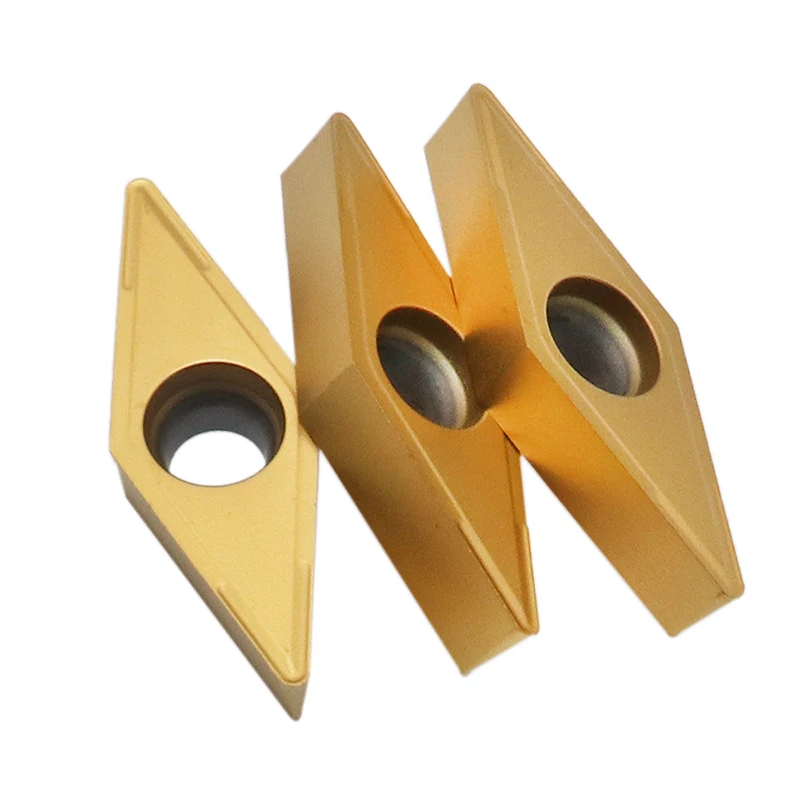 10 Chiếc Carbide Dạng VCMT160404 VCMT160408 MA VP15TF UE6020 Kim Loại Hình Trụ Dao Phay VCMT Lưỡi Dao Tiện Bằng Máy CNC Dụng Cụ Xoay