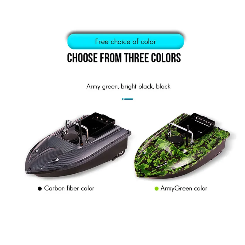 MASCOTTE 500m RC Distance Intelligent Remote Control Fishing Bait Boat Fish Finder Ship Boat With EU Charger US/UK/AU/EU Charger