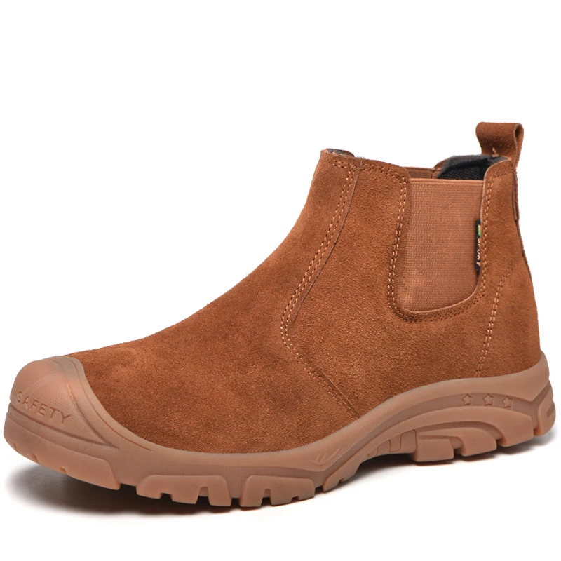 Work & Safety Boots Indestructible Shoes Safety Shoes Men Puncture-Proof Work Sneakers Men Work Shoes Chelsea Boots Winter Shoes