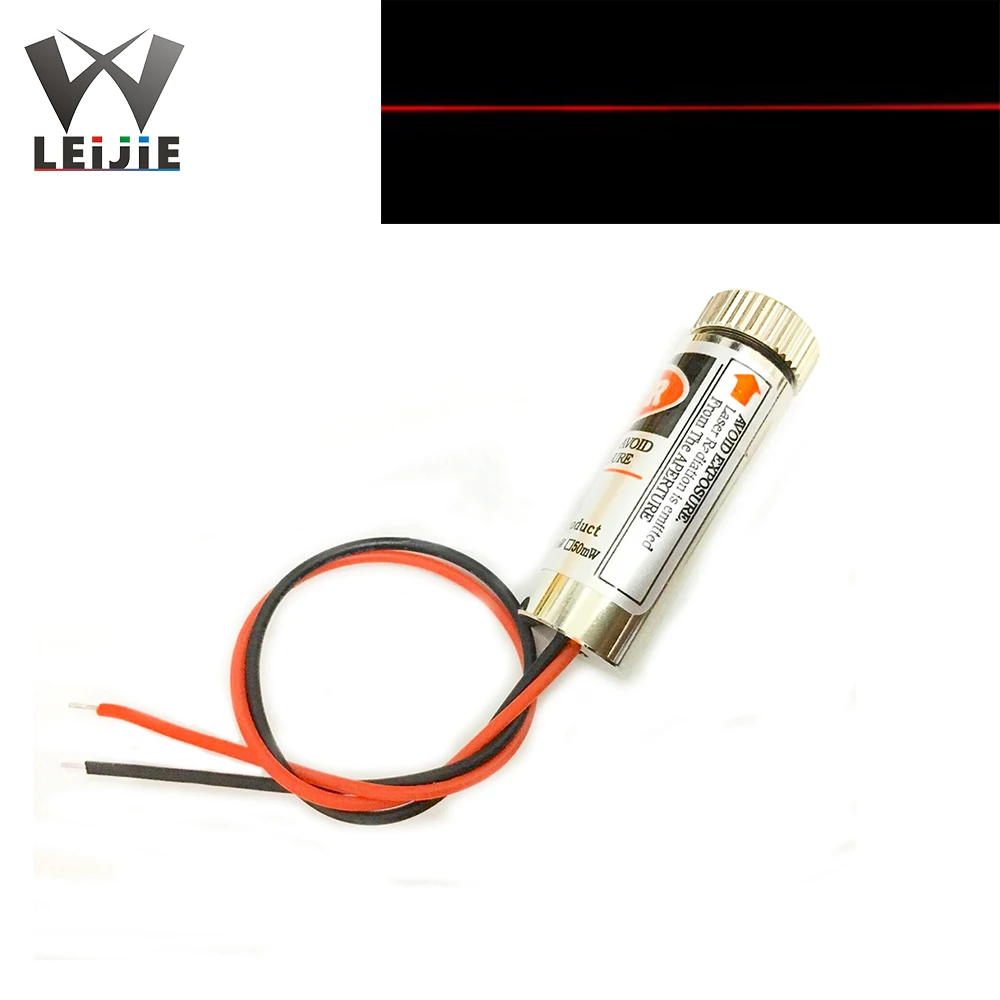 50mW 650nm 12x35mm DOT/Line/Cross positioning Adjustable Focusable 3V-4.5V Red Laser Module 12mm LED Module LD Light