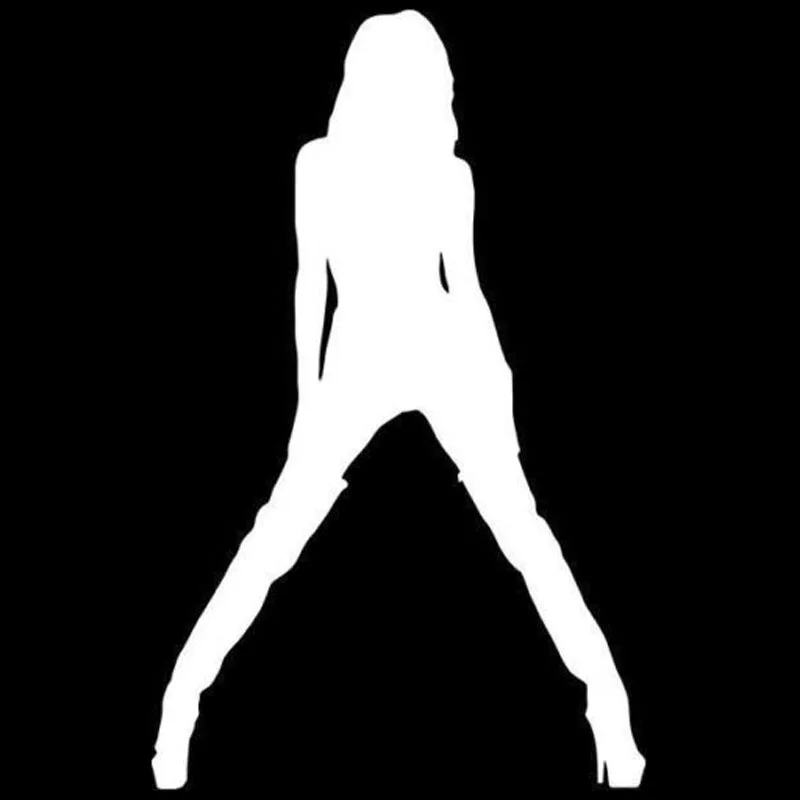 Sexy Stripper Girl Car Window Decoration Vinyl Decal Personalized Anti-UV Car Stickers Waterproof Window Windshield Accessories