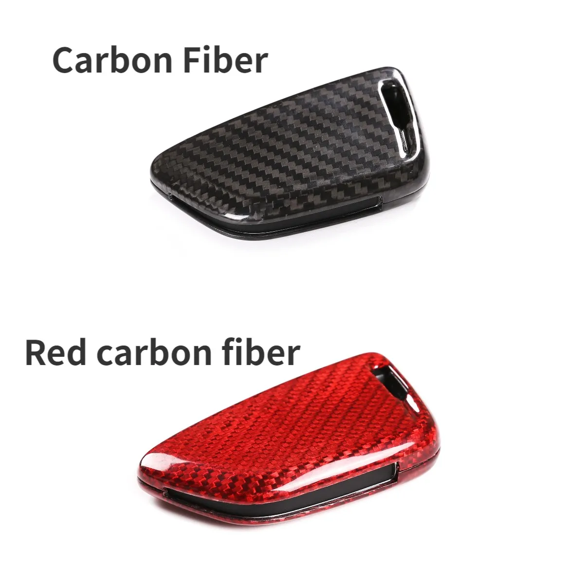 For BMW 3 5 Series X1 X2 X3 X4 X5 X6 G20 G30 G01 G02 G05 G06 blade key cover package real carbon fiber key shell Car Accessories