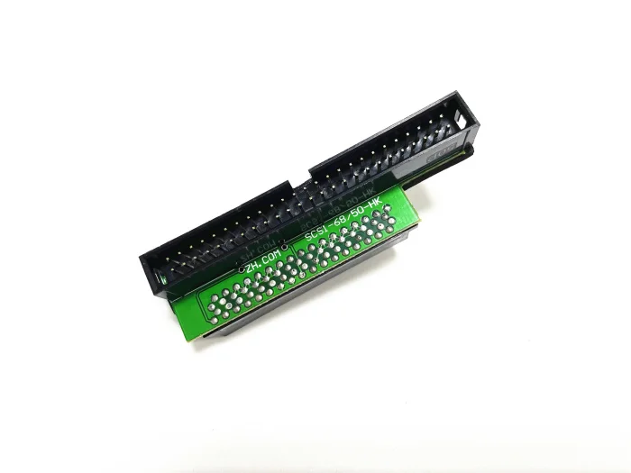 High Quality SCSI 68p to IDE 50p Hard drive adapter SCSI 68pin Male to 50pin Male HDD conveter adapter