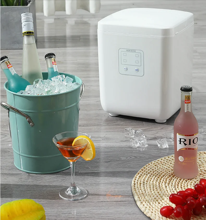 220V Điện Kem Máy Làm 15Kg Vòng Tự Động Làm Đá Máy Cho Gia Đình