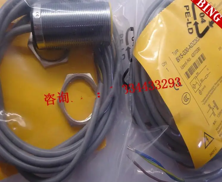 2pcs New High Quality Turck inductive Proximity switch BI15-G30-ADZ30X2