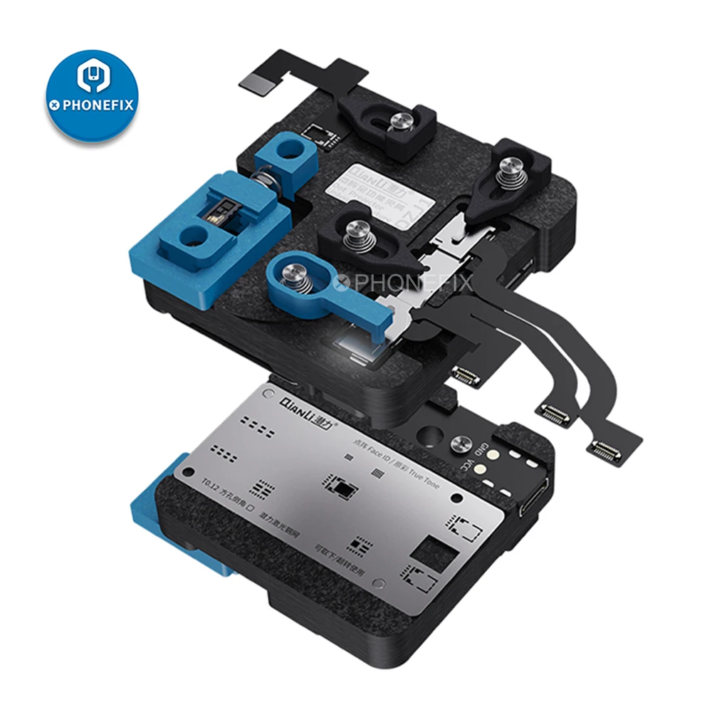 Qianli Universalติดตั้งMatrix Dotโปรเจคเตอร์สำหรับiPhone X XR XS XSMAX 11 11pro MAXกล้องด้านหน้าFace IDซ่อมเครื่องมือ