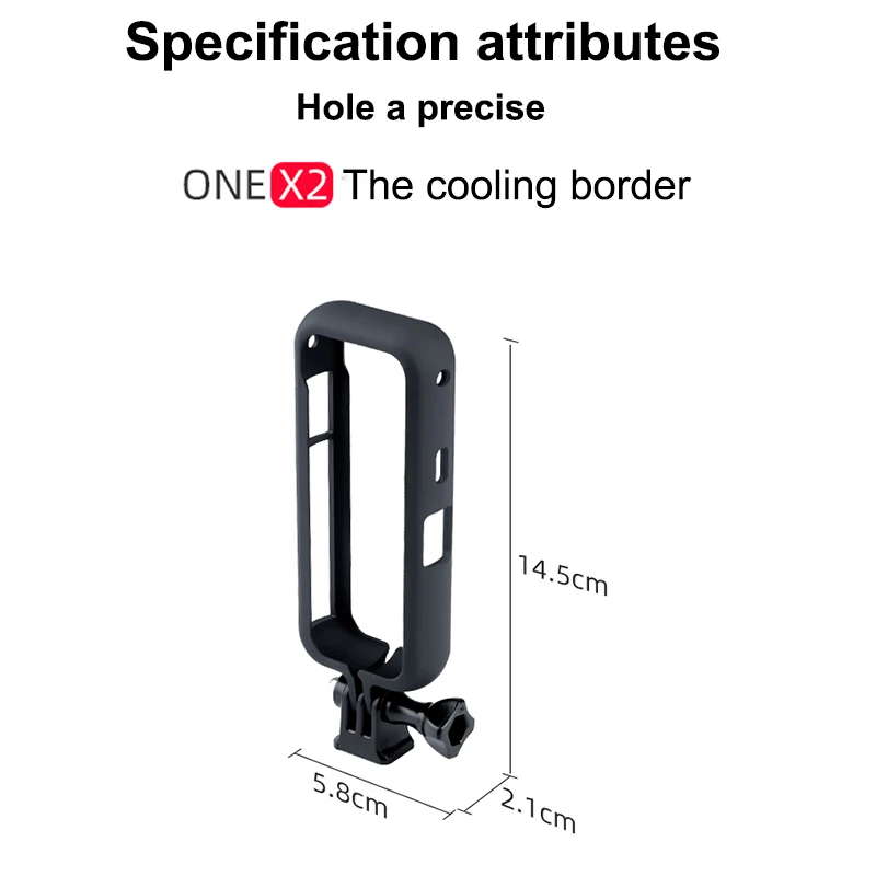 For Insta360 ONE X2 Lens Guards Lens Cap Utility Aluminum Alloy Frame Sports Camera Protector Shell Cover Expand Accessories