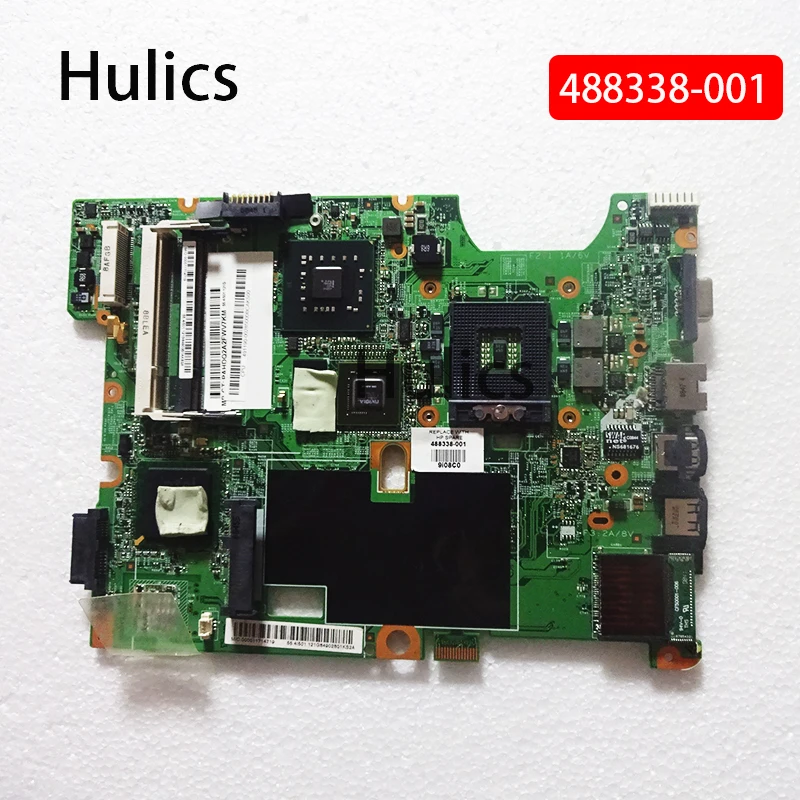 

Материнская плата Hulics б/у 48.4I501.021 488338-001 для ноутбука HP Compaq CQ60 G60 CQ70 G70, материнская плата PM45 DDR2