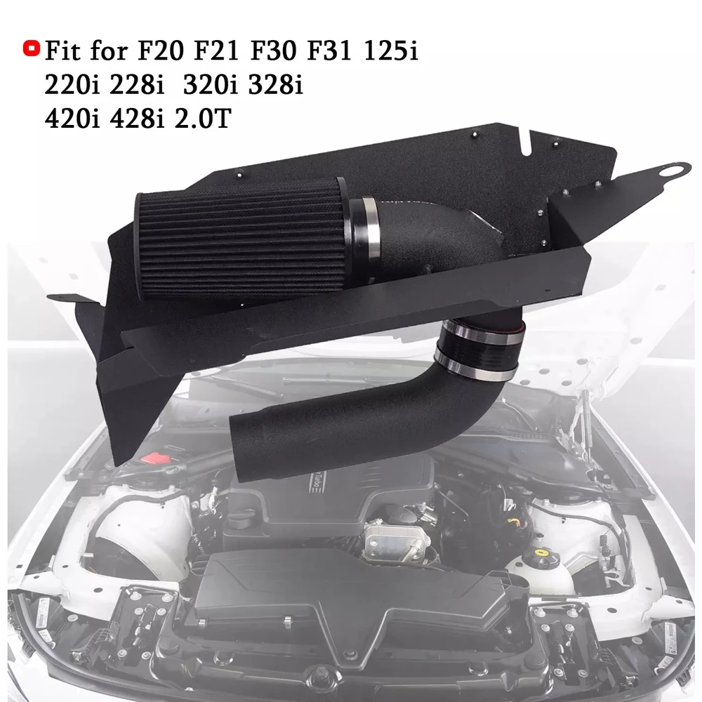 Car Air Filter Cold Air Intake Pipe Kit For BM W F20 F21 F30 F31 125i 220i 228i 320i 328i 420i 428i 2.0T Turbo Car Modification