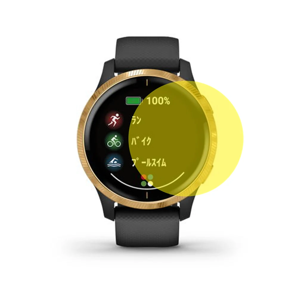 5pcs TPU Hydrogel Soft Transparent Screen Protector Film For Garmin Venu Watch Screen Protection Cover Smart Watch Accessories
