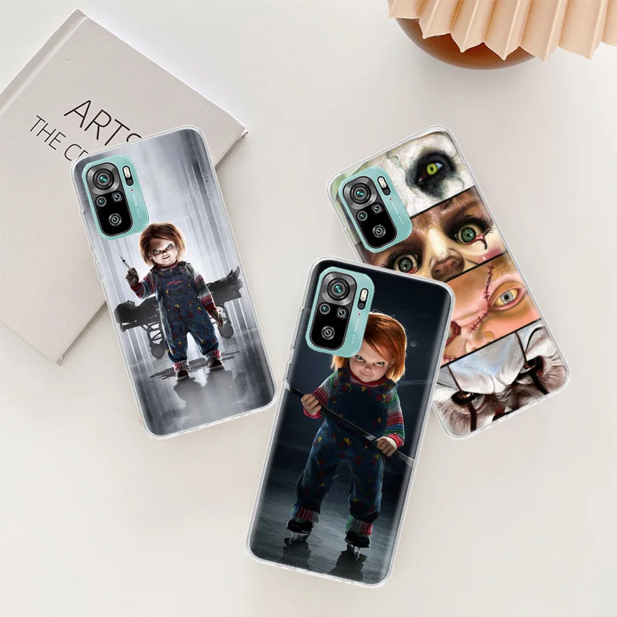 Seed of Chucky Phone Case For Xiaomi Redmi Note 12 11 Pro Plus 5G 12S 10S 11S 4G 11T 11S 11E 10 9T 9 9S 8 8T 7 5 5A Cover Soft C