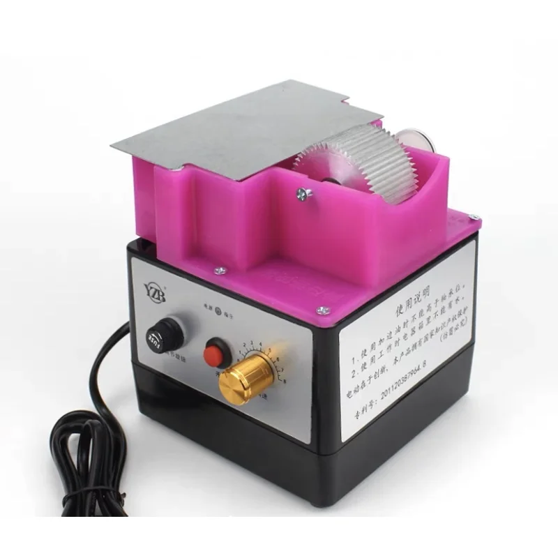 

DIY Electric Oil Side Box Side Dyer Non-Stick Oil Adjustable Speed Dyeing Deep Tooth/Pineapple Pattern Tooth Optional 220V