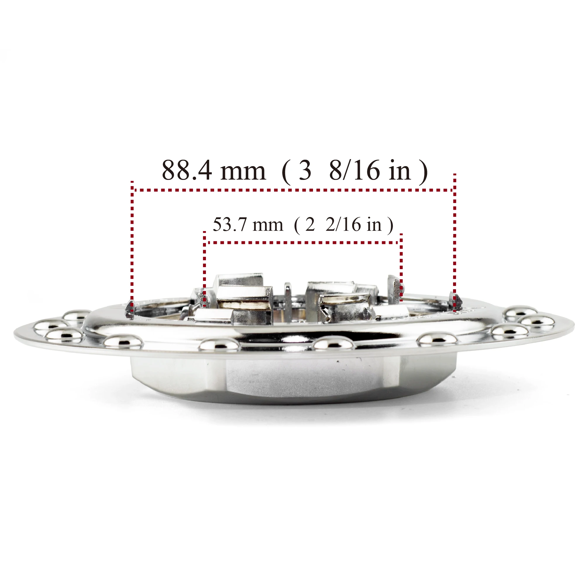 1pc 150mm 88mm 54mm  Wheel Center Hub Caps  Rim Center Chrome Hub Cap Cover For #09.23.212  #09.24.245 Interior Accessories