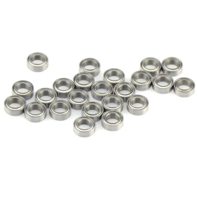 Imagem -03 - zz Rolamento 4*7*2.5 mm Rolamento de Esferas Profundo de Aço Inoxidável 4x7x2.5 mm S674zz Mr74zz 100 Peças Abec5 Smr74zz Smr74