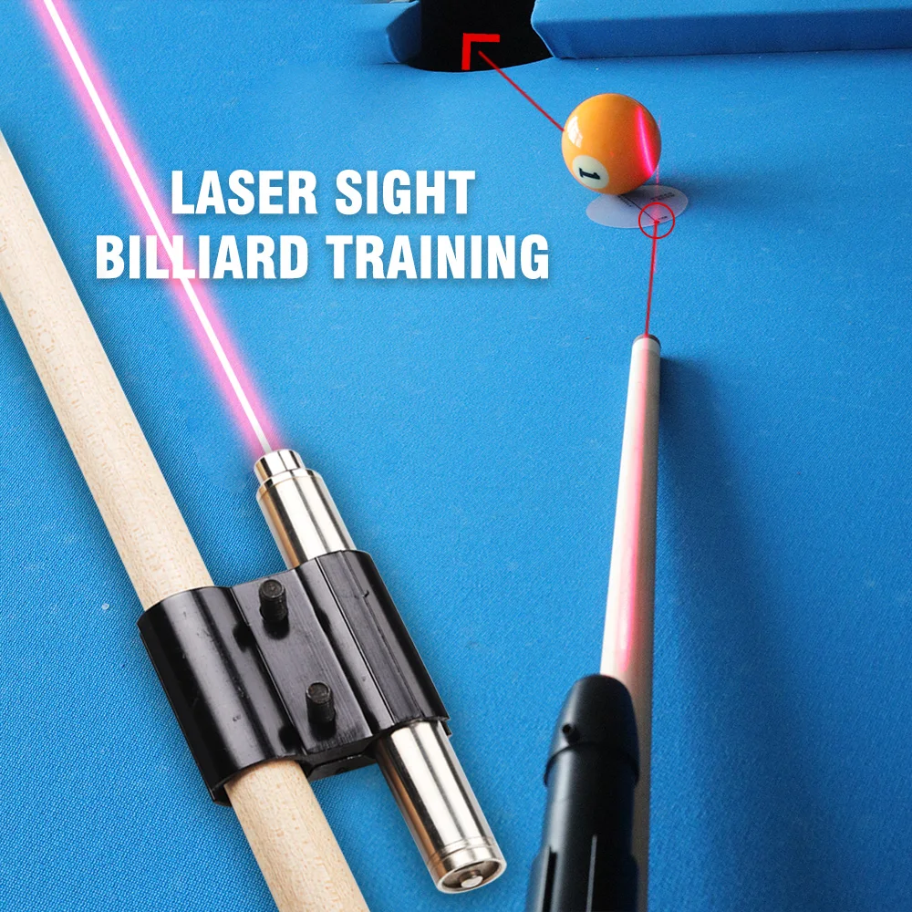 Practical Acessorios Snooker Pool Cue Laser Sight Billiar Training Eqiupment Technology Action Correction Billiards Accessories