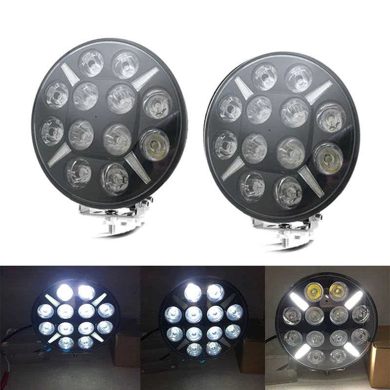 

9-дюймовый светодиодный рабочий фонарь 150 Вт, точечный луч 6000K, белый фонарь дальнего света, рабочая лампа для Jeep ATV UAZ SUV 4WD 4x4, внедорожный грузовик, трактор