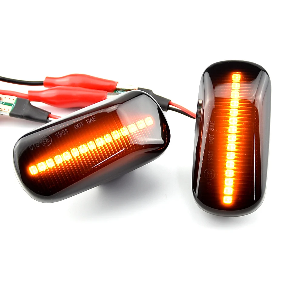 2pcs Led Dynamic Side Marker Turn Signal Light For Honda Stream S2000 CR-V HR-V Civic City Fit Jazz Accord Repeater Signal Light