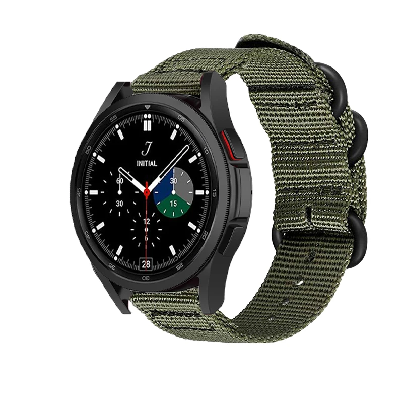 strap for Samsung Galaxy watch 4 6 5 44mm 40mm/classic/3 46mm/42mm/Active 2 band Frontier/Huawei watch GT 2 bracelet 18/20/22mm