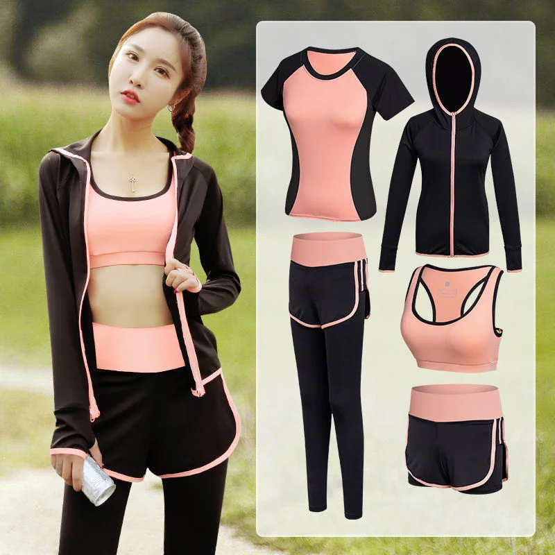 Two Piece Set Women Yoga Yoga Women's Women's Running Conjuntos De Mujer Ensemble Femme