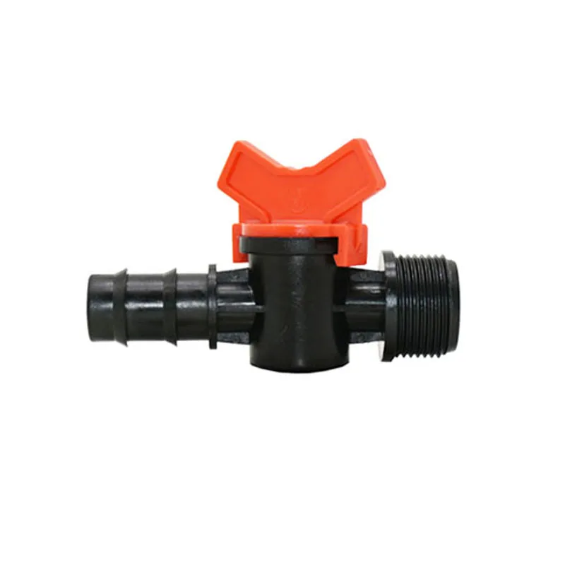 Válvula de riego de manguera macho para jardín, regulador de 3/4 a 16mm y 20mm, 1/2, 3/4, 1 unidad