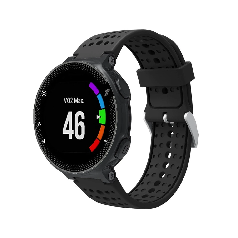 สมาร์ทนาฬิกาสายรัดสำหรับ Garmin Forerunner 235นาฬิกาสร้อยข้อมือซิลิโคนสำหรับ Forerunner 220/230/620/630/735XT GPS อุปกรณ์เสริม