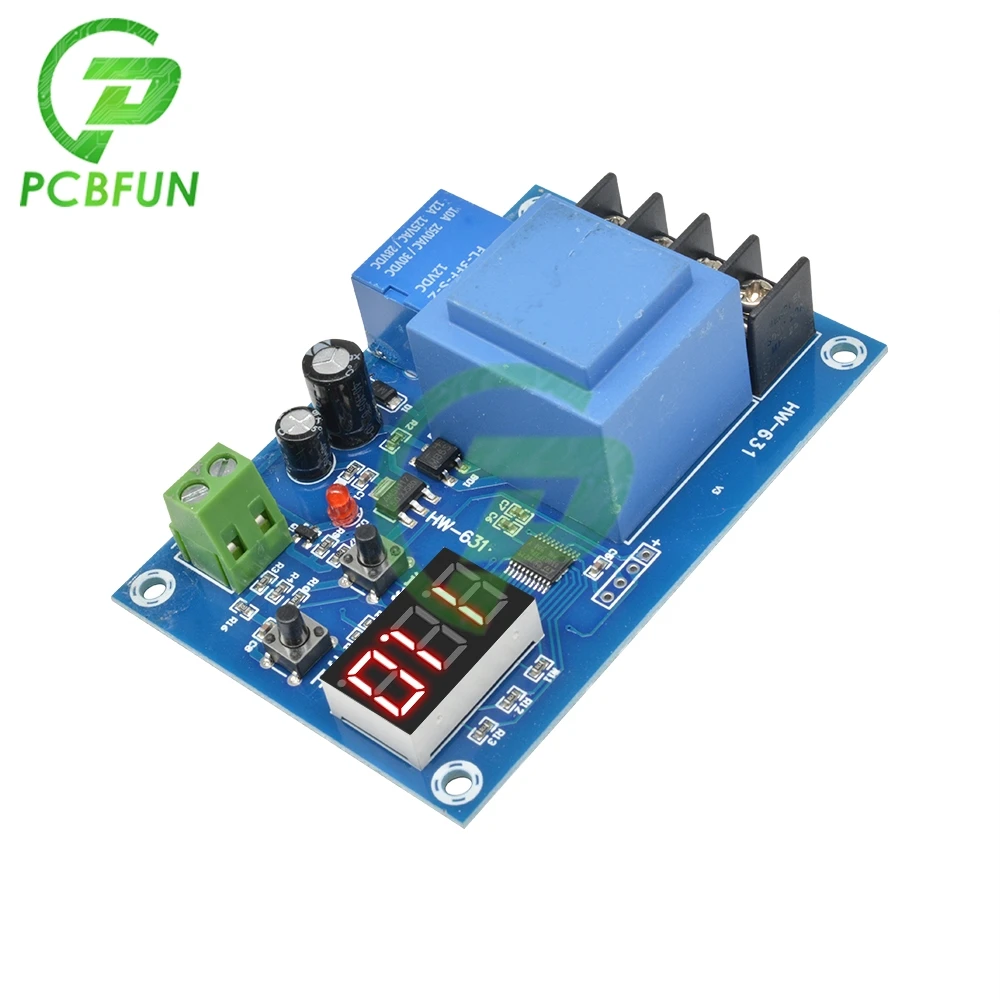 3.7V-120V XH-M602 Digital Control Battery Lithium Battery Charging Control Module Battery Charge Control Switch Protection Board