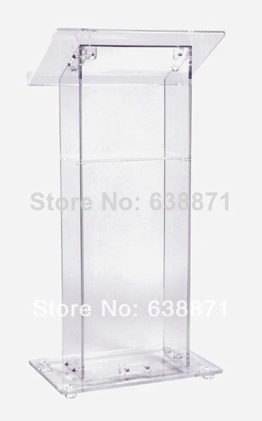 

Free Shiping Modern Acrylic Pulpit / Church Podiums /Acrylic Lectern