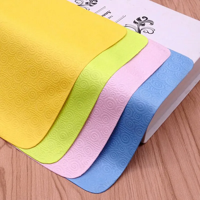 10 Pcs Chamois Glasses Cleaner Clouds Microfiber Glasses Cleaning Cloth For Lens Phone Screen Cleaning Wipes