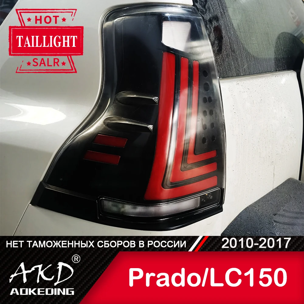 

For Car Prado 2010-2020 Tail Lamp LED Fog Lights Day Running Light DRL Tuning Car Accessories LC150 Tail Lights