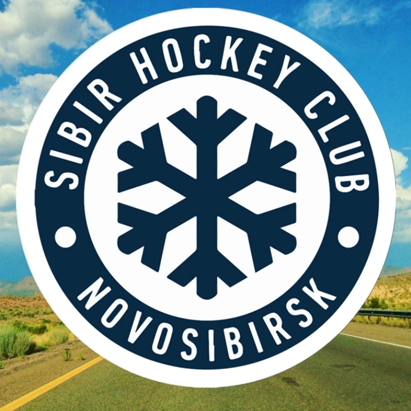 Car Sticker Snowflake Novosibirsk Sibir Hockey Club Funny Colorful Auto Motorcycles Exterior Accessories PVC Decal