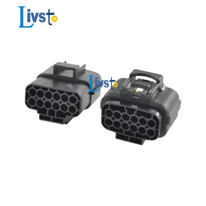 1/5/10/20Sets 12 Pin Way Male Female AMP Denso Automotive Waterproof Connector Gear-shift Sensor Plug 174661-2 174663-2 368537-1