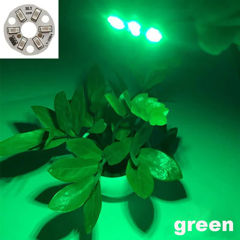 COMPSON High Brightness LED 5730SMD 5V Color Lamp Bead Light Board Bulb Round Transformation Light Source with Power 3W Dia 32MM