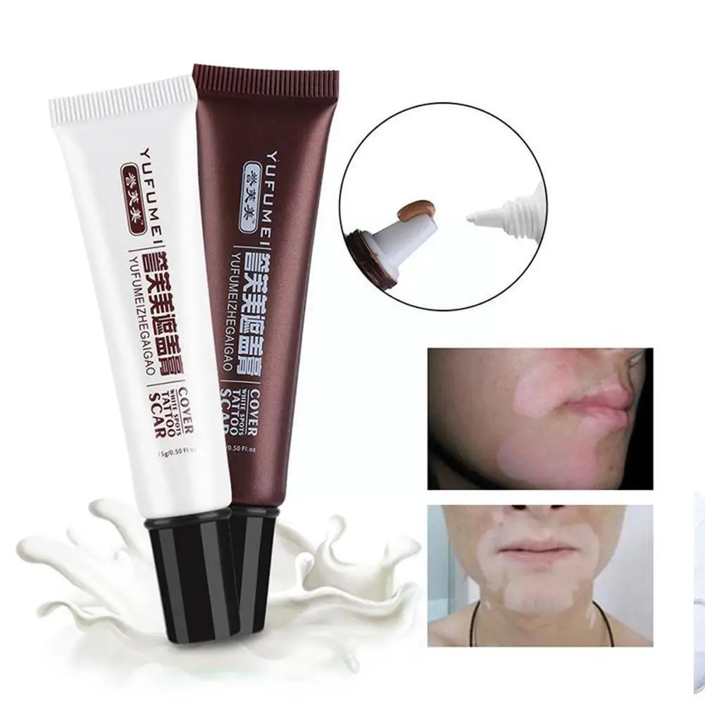 Ompletely Cover Acne Skin Concealer Stick Camouflage Cover Tattoo Up Concealer Cream Birthmark Make-Up Scar For Tattoo Conc H2B9