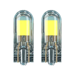 2Pcs Newest w5w LED T10 Sapphire & COB One Set Car Light 200LM Super Bright Drive-freeWedge Dome Reading Lamp Bulb 12V 6000K