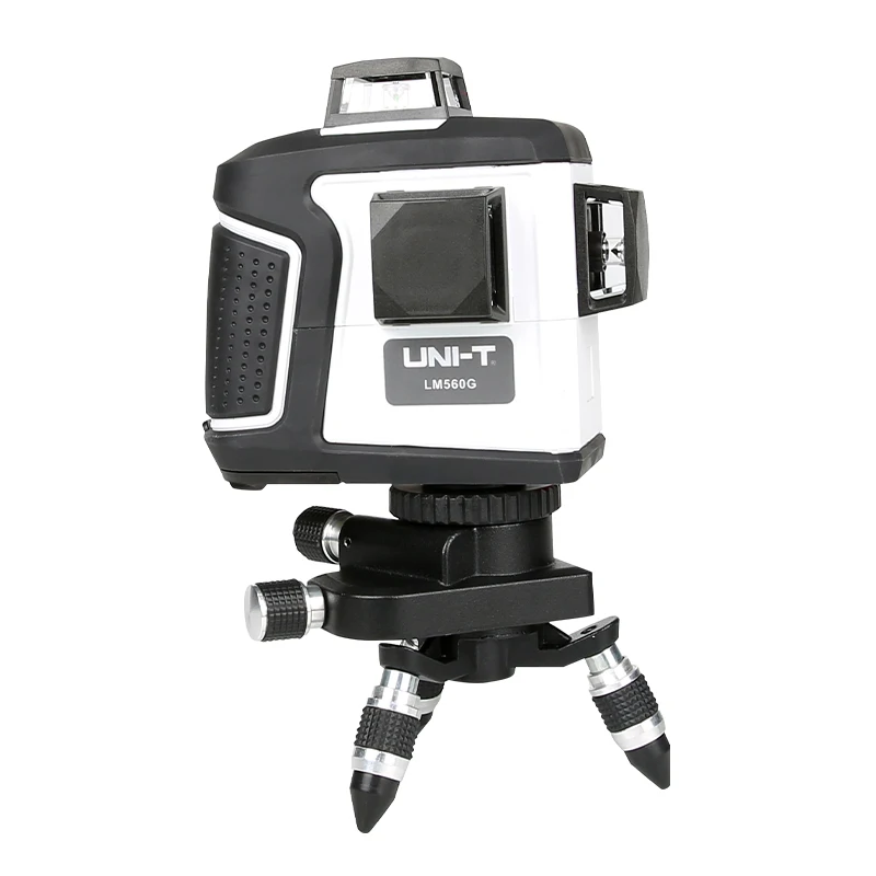 UNI-T LM560G Powerful 360 Horizontal Vertical Cross Self-leveling Level Measuring Instrument 12 Lines 3D Green Laser Level