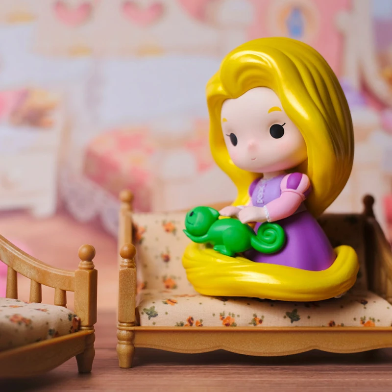 Pop Mart Fairy Tale Princesa e Seus Amigos Série Anime Action Figurine, Figurinhas Kawaii, Bonecas Decoração de Casa, Modelo Presente