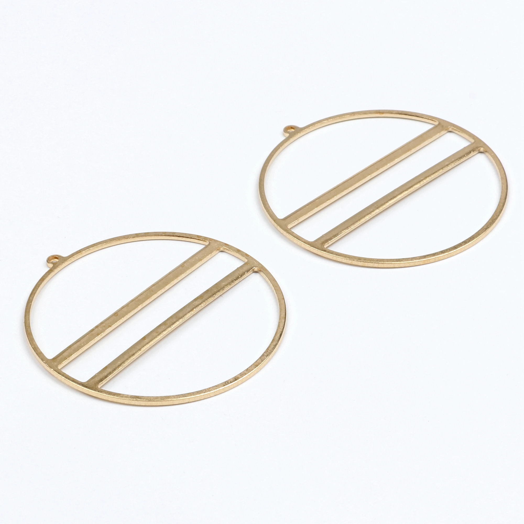 

Brass Disc Charms,Findings Accessories For Diy Earrings Necklace Bracelet Jewelry Making,Jewelry Supplies,45x43mm-RB1140
