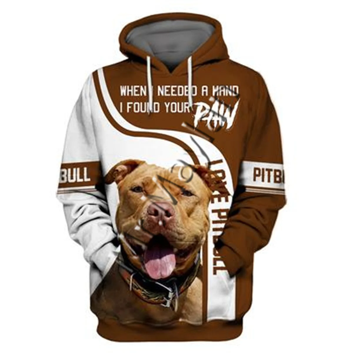 

Unisex 3D Graphic Hoodies Sweatshirts Animals Dog Art Pit Bull Hoodie Men/Women Casual Streetwear Sweatshirt Pullover AW-0163