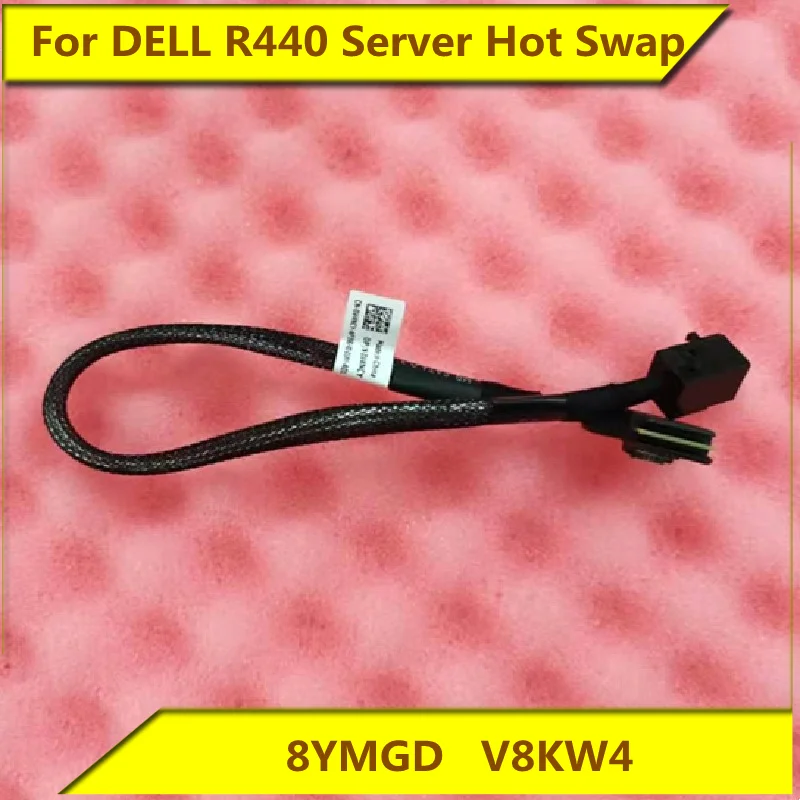 8YMGD V8KW4 For Array Card RAID Card SAS Cable For DELL R440 Server Hot Swap