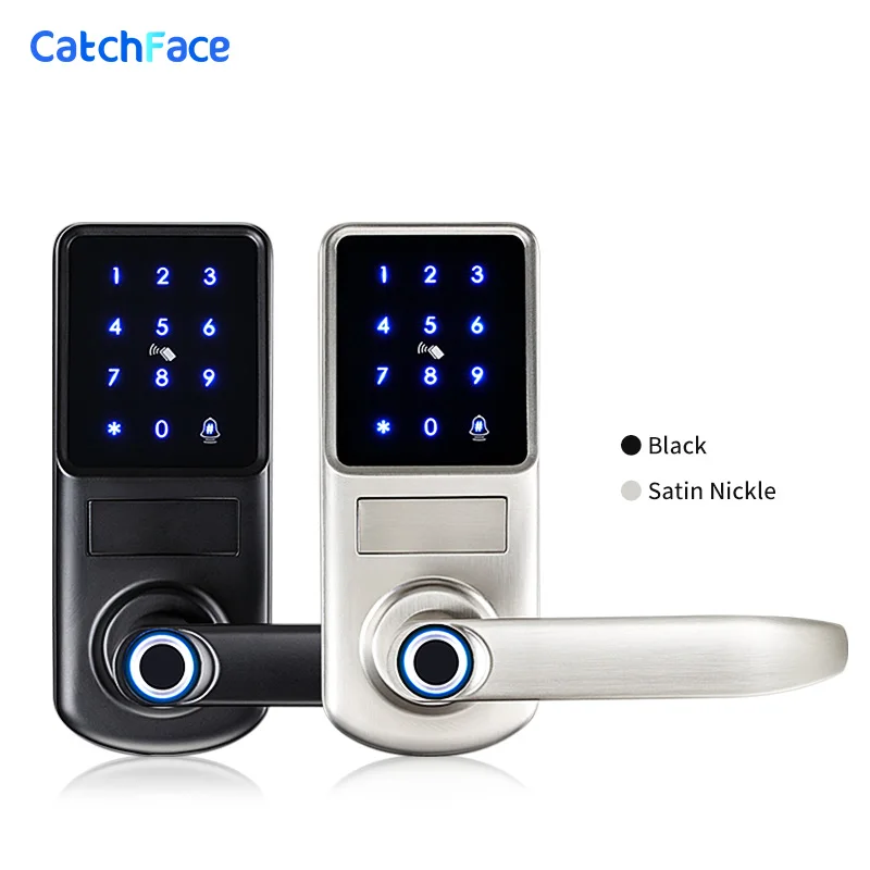 Fingerprint Electronic Door Lock with WiFi TUYA App Digital Safe Keypad Remote Unlock For Home And Hotel Security Smart Lock