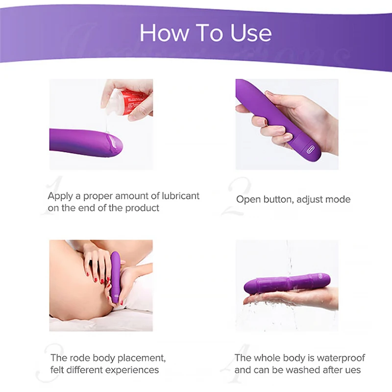 Durex G Spot Dildo Vibrators for Women Vagina Vibrator Mute Silicone Clitoris Stimulate for Sex Mini Sex Massage Toys for Adults