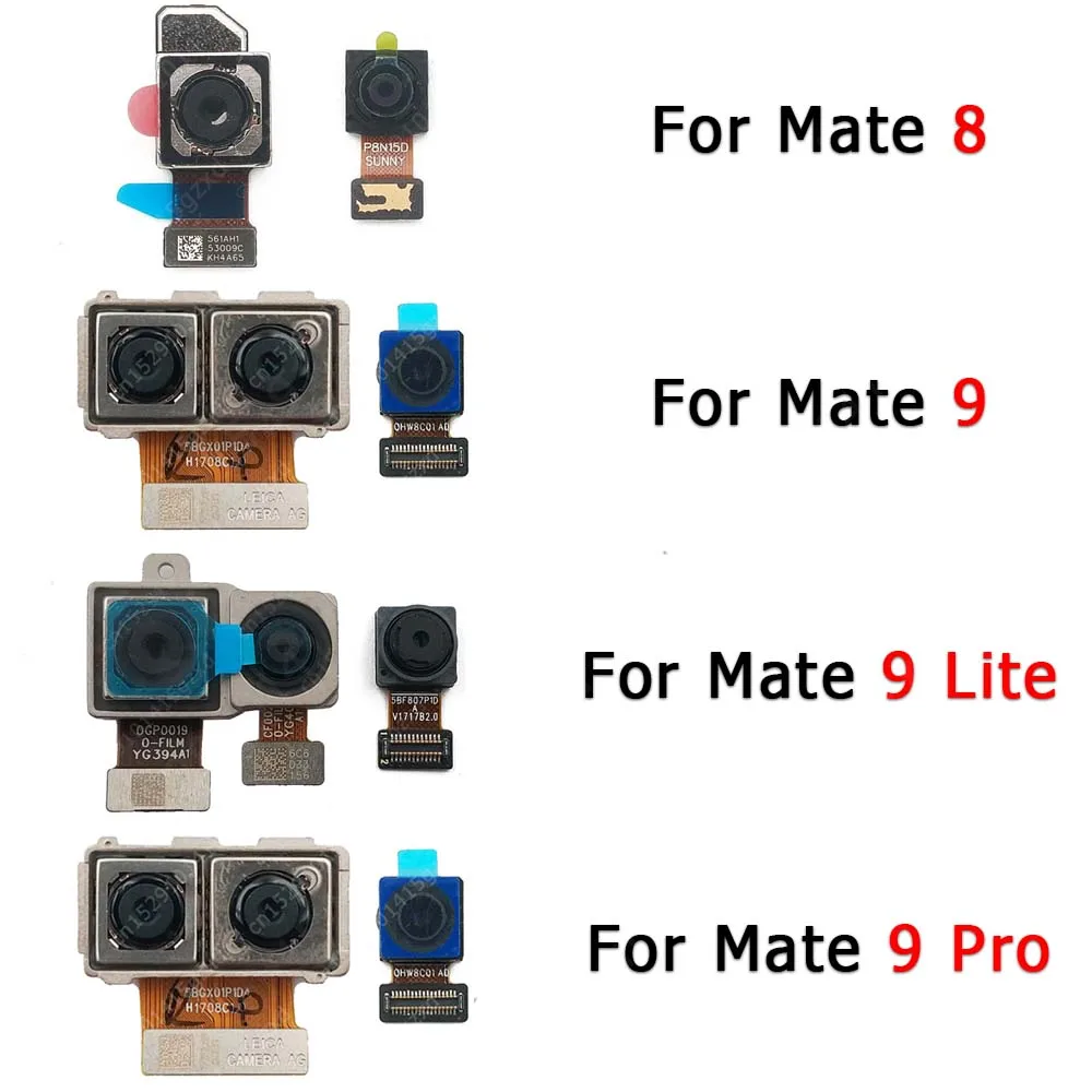 Rear Front Camera For Huawei Mate 8 Pro 9 Lite Mate8 Mate9 Back Backside Frontal Small Selfie Camera Module Spare Parts