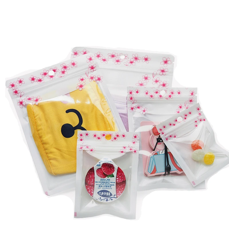 

Packing bag self-sealing bag sanitary napkin separate packing lovely collection zipper type sealing bag accessories bag small