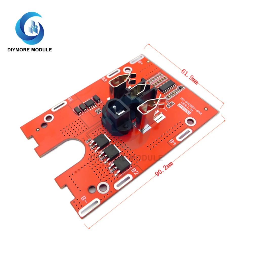 BMS 5S 18V 21V 65A Li-ion Lithium 18650 Battery Power Bank Charge Protection Board For Screwdriver/Electric Tools