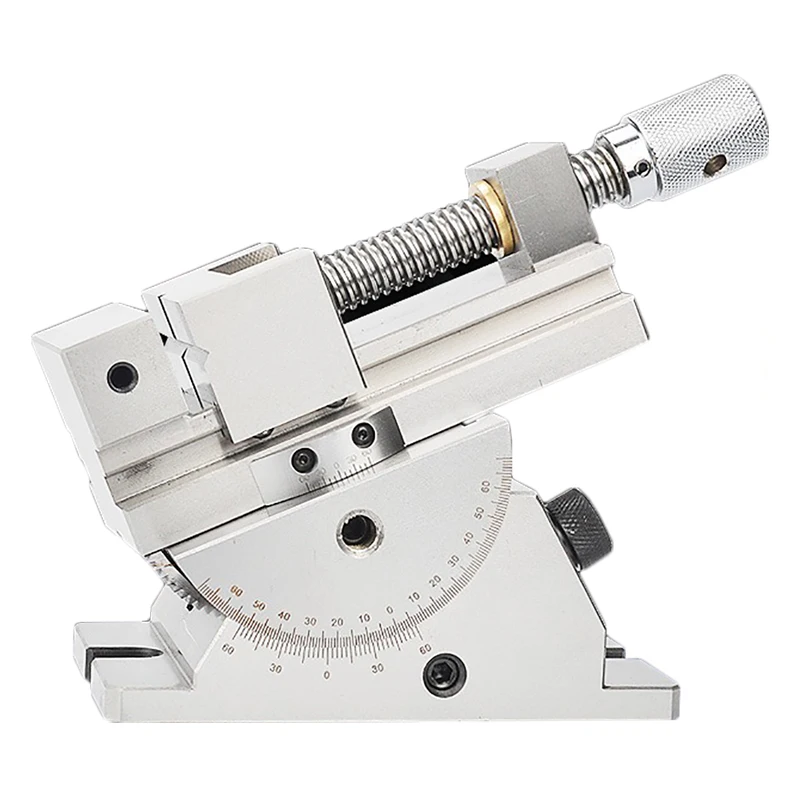 

Grinding Machine Universal Wanli Precision Vise 2 Inch Slope sine Adjustable Angle Vise Tool