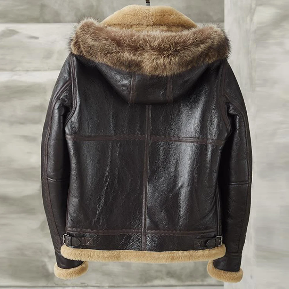 Denny&Dora Men's Shearling Jac - Bomber Jacket Men ulasan dan harga