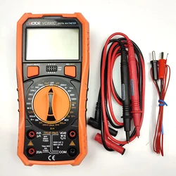 VICTOR VC890D VC890C+ Professional Digital Multimeter True RMS Multimeter 20mF Capacitor 20A Currents Measurement Meter 890C