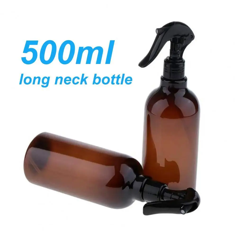 500ml Spray Bottle Hand button Type Empty Vial Refillable Plastic Insect Repellant Atomizer Dispenser for Travel Accessories